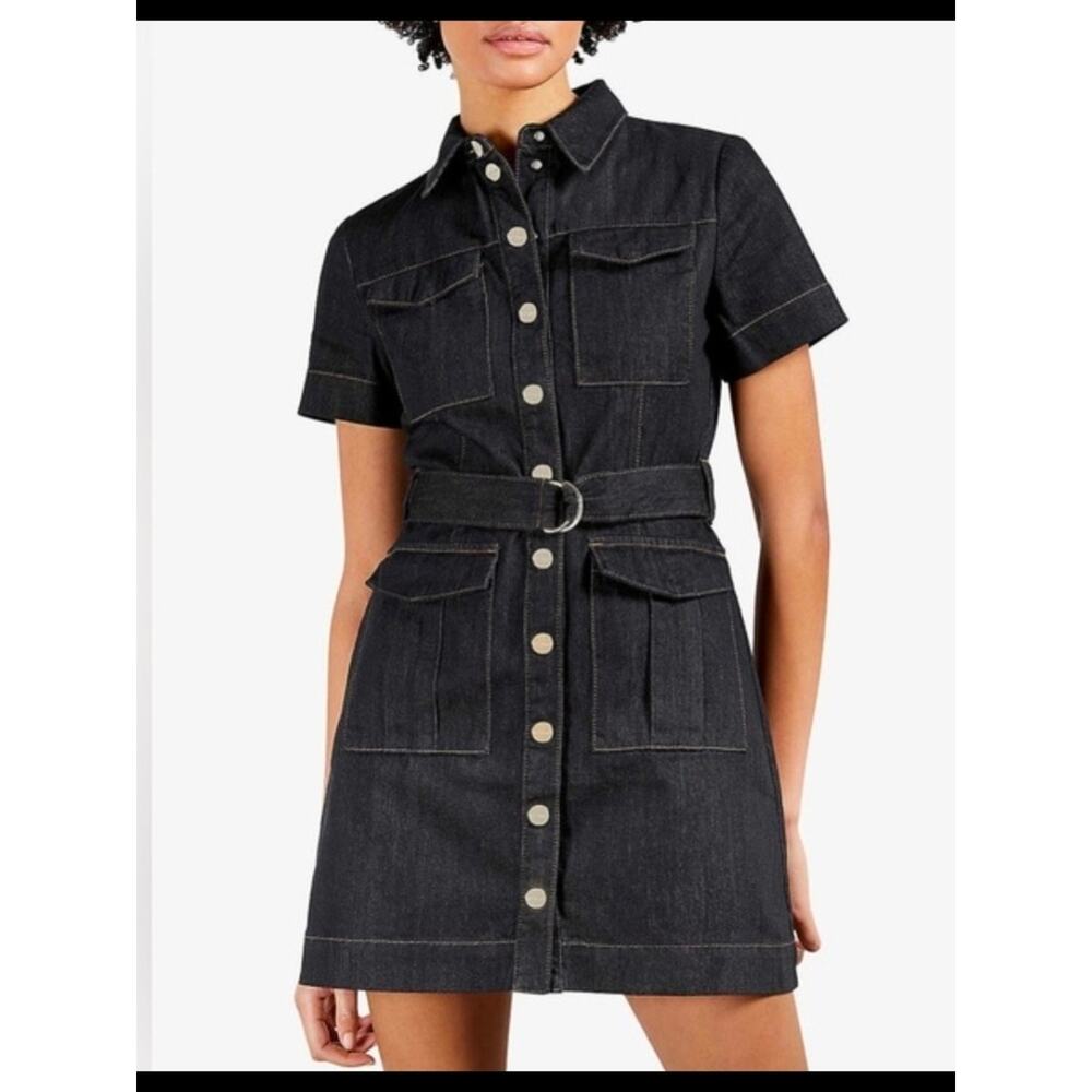 Ted Baker Polinna Indigo Denim Mini Dress